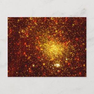 Carte Postale Étoiles Dorées