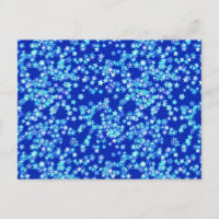 Étoiles, nuances de bleu pâle sur fond de bleu fon