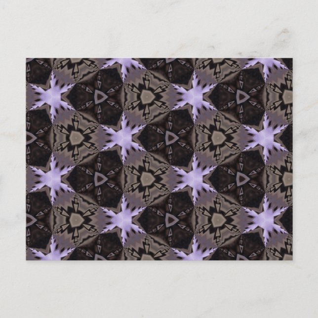 Carte Postale Étoiles violettes (Devant)