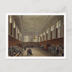 Carte Postale Eton School Room, de "History of Eton College",