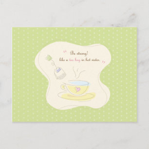 Carte Postale Être fort