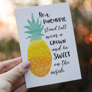Carte Postale Être un ananas
