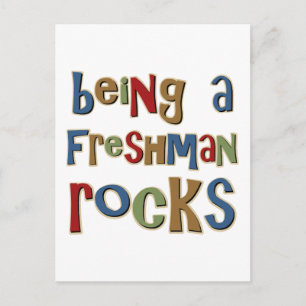 Carte Postale Être Un Freshman Rocks