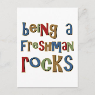 Carte Postale Être Un Freshman Rocks