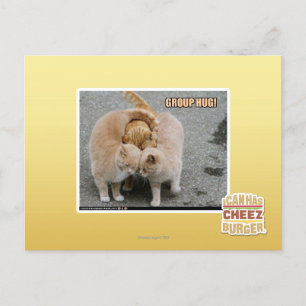 Carte Postale étreinte de groupe