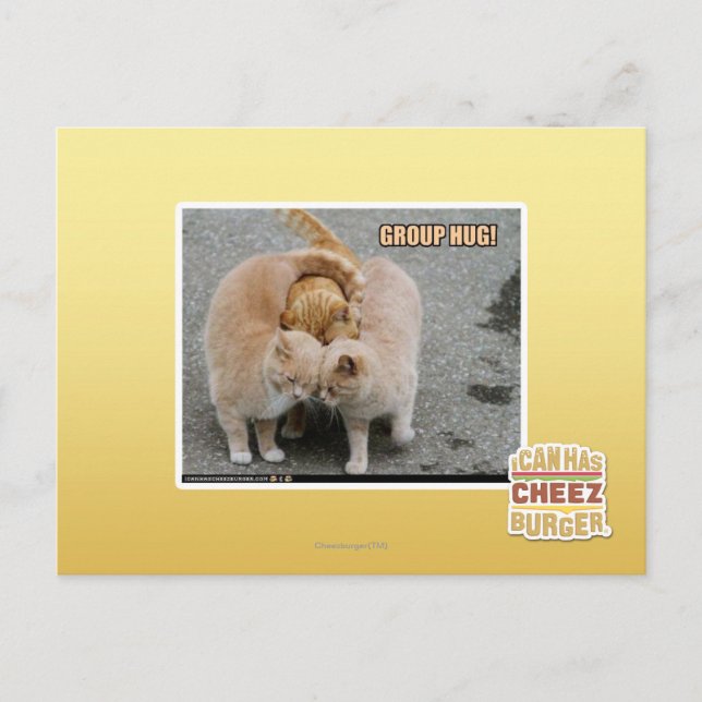 Carte Postale étreinte de groupe (Devant)