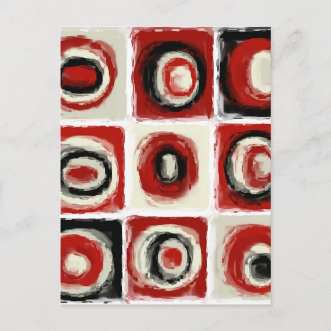 Carte Postale Étude de couleur du blanc de neige (Devant)