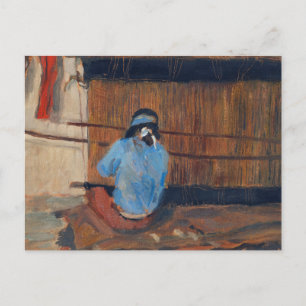 Carte Postale Étude de Hopi Weaver par Maynard Dixon