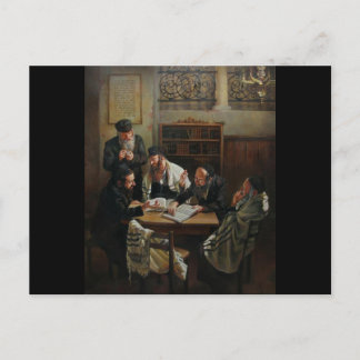 Carte Postale Étude de la Torah