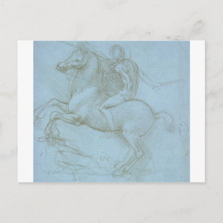 Carte Postale Étude pour le monument Sforza