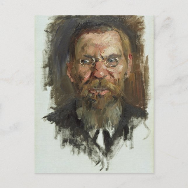 Carte Postale Étude pour un portrait du professeur Dr Eduard (Devant)
