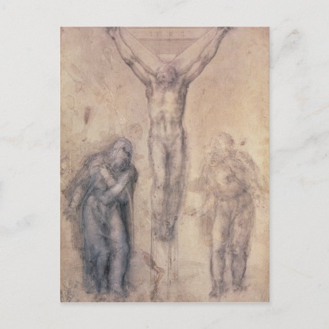 Carte Postale Étude pour une crucifixion (Devant)