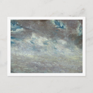 Carte Postale Étude sur le nuage, 1821 (huile sur papier à bord)