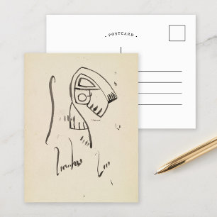 Carte Postale Études sculpturales   Henri Gaudier-Brzeska