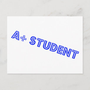 Carte Postale Étudiant A+