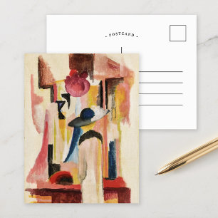 Carte Postale Étudier pour la fenêtre Magasin lumineux   August