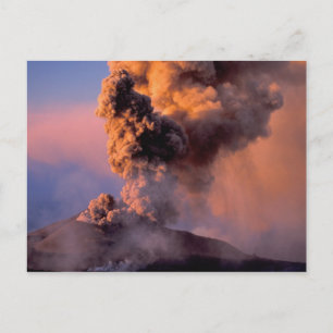 Carte Postale EU, Italy, Sicily, Mt. Etna summit vent
