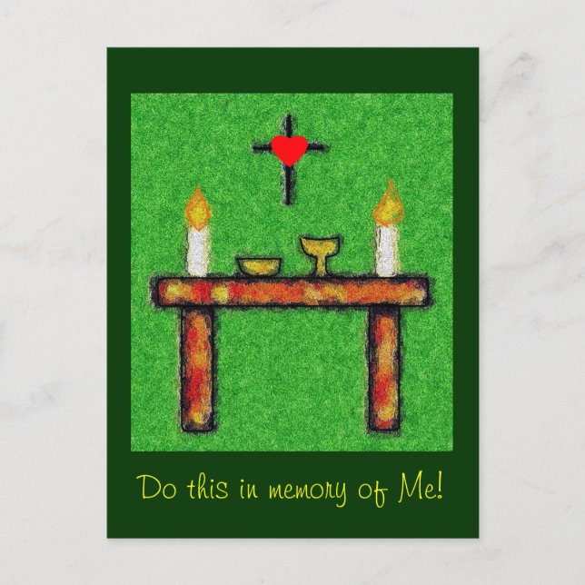 Carte Postale Eucharistie II (Devant)