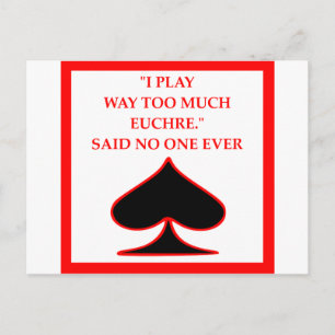CARTE POSTALE EUCHRE