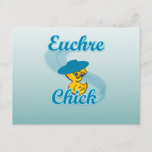 Carte Postale Euchre Chick #3