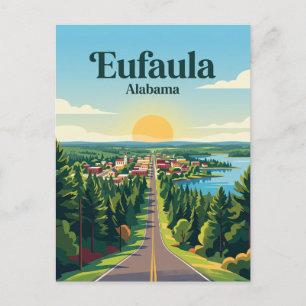 Carte Postale Eufaula États-Unis