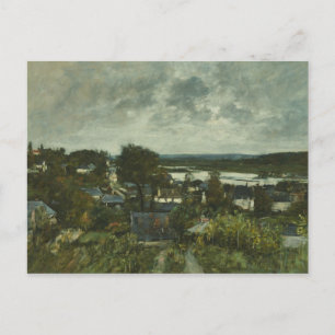 Carte Postale Eugene Boudin - La Touques près de Deauville