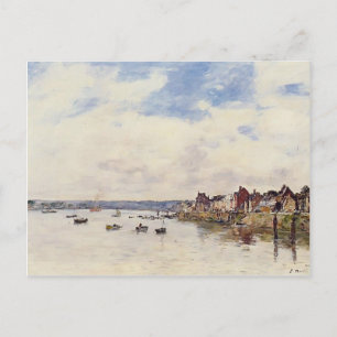 Carte Postale Eugene Boudin - Les Roches à Saint-Vaast-la-Hougue