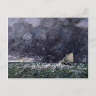Carte Postale Eugene Boudin - Mer Brute