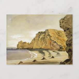 Carte Postale Eugene Delacroix : Porte d'Amont, Etretat