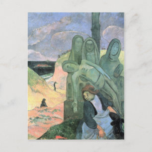 Carte Postale Eugène Henri Paul Gauguin - Le Christ vert