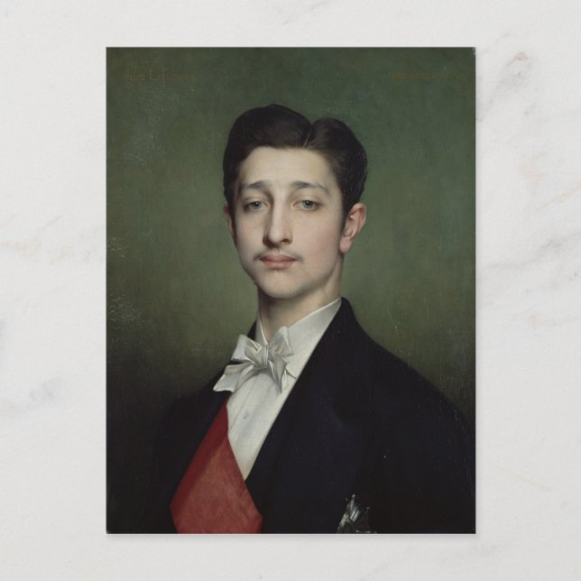 Carte Postale Eugene-Louis-Napoléon Bonaparte 1874 (Devant)