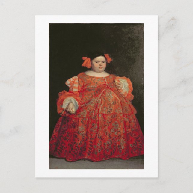 Carte Postale Eugenia Martinez Vallejo, appelé La Monstrua (Devant)