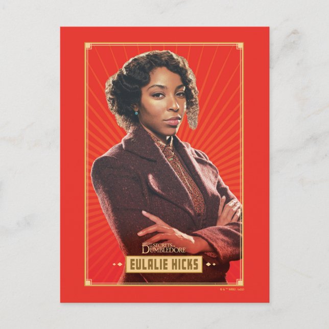 Carte Postale Eulalie Hicks Character Graphic (Devant)