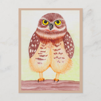 Carte Postale Eule Postkarte