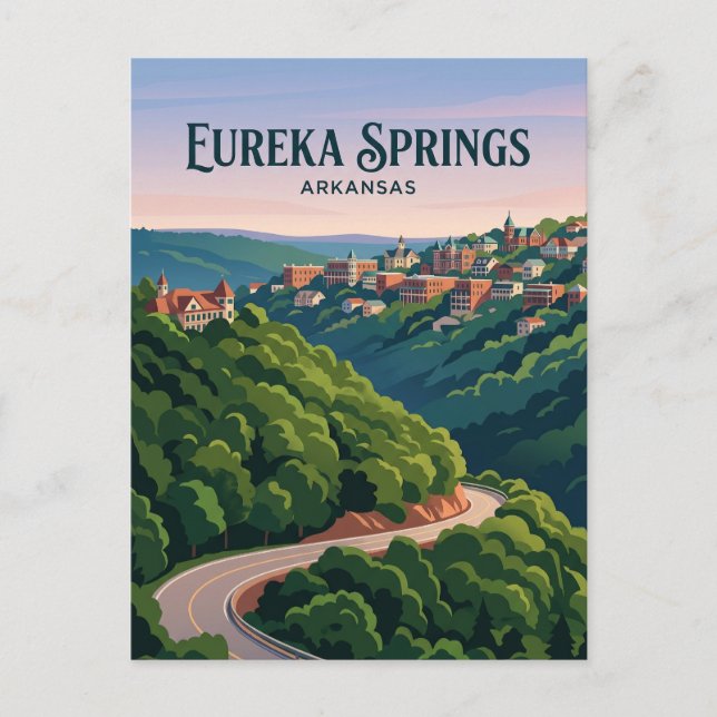 Carte Postale Eureka Springs États-Unis (Devant)