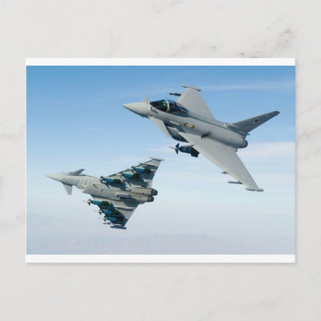 CARTE POSTALE EUROFIGHTERS (Devant)