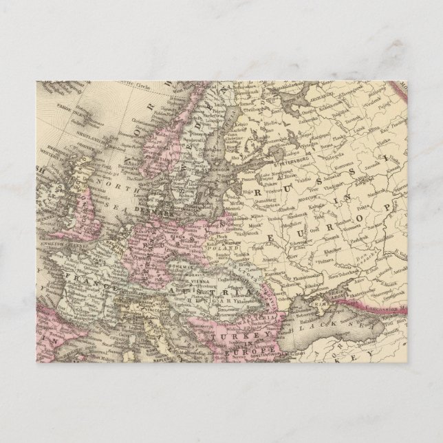 Carte Postale Europe (Devant)