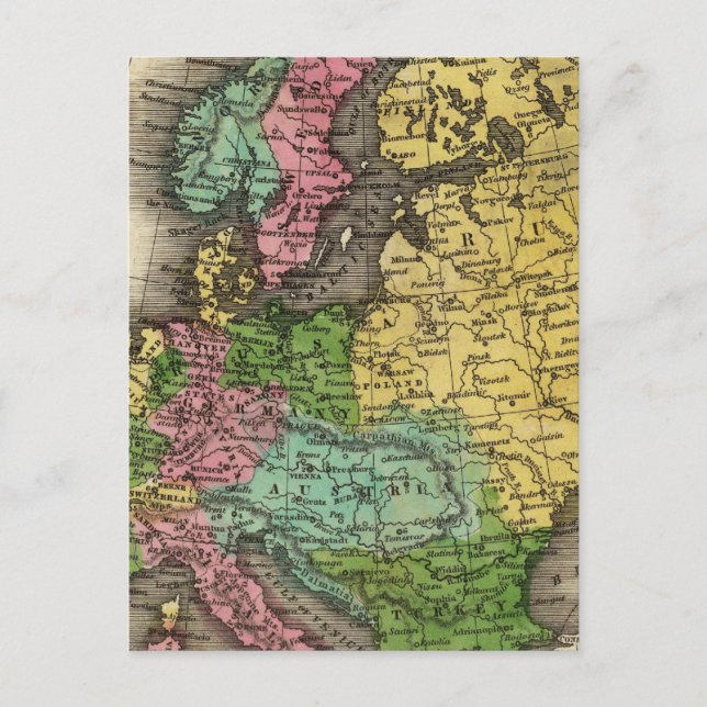 Carte Postale Europe 12 (Devant)