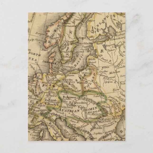 Carte Postale Europe 6 (Devant)