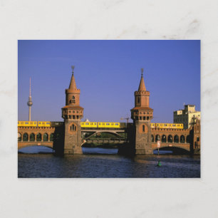 Carte Postale Europe, Allemagne, Berlin. Kreuzberg, Oberbaum