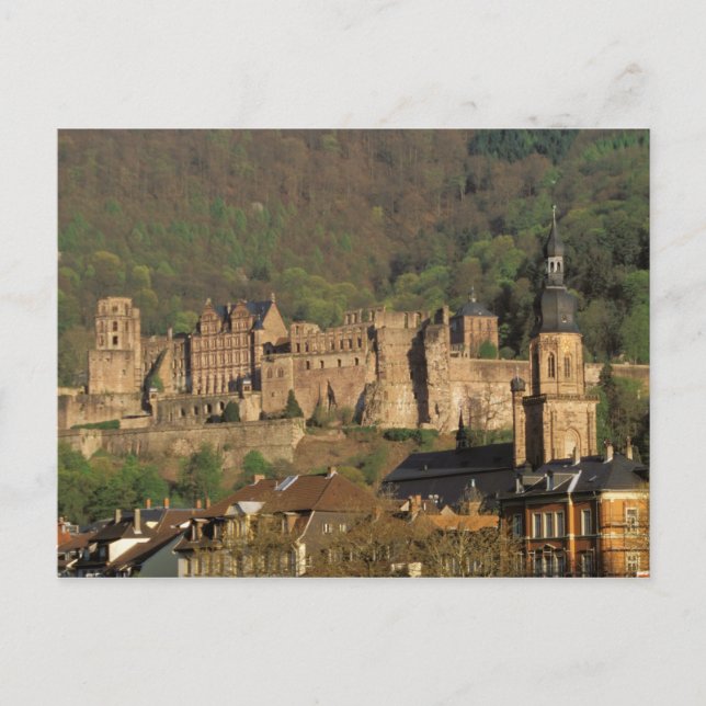 Carte Postale Europe, Allemagne, Heidelberg. Château (Devant)