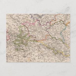 Carte Postale Europe, Allemagne, Pologne