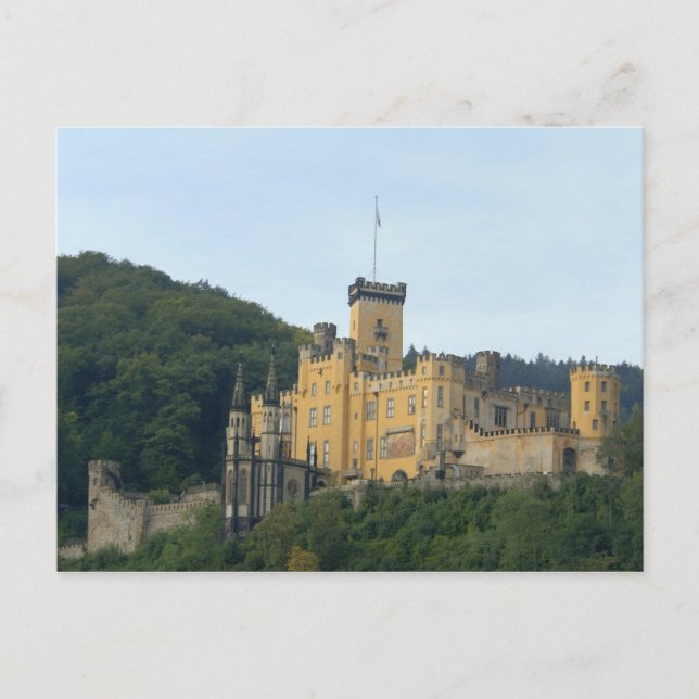 Carte Postale Europe, Allemagne, près de Koblenz, Château Schlos (Devant)