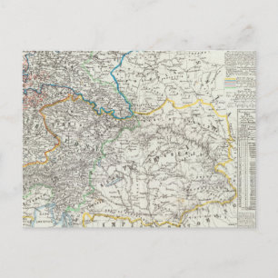 Carte Postale Europe et Allemagne