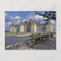 Europe, France, Chambord. Château imposant