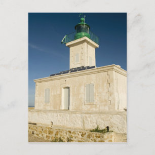Carte Postale Europe, France, Corse, Ile Rousse.  Phare