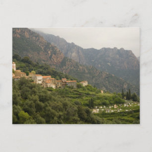 Carte Postale Europe, France, Corse, Ota. Ville d'Ota et