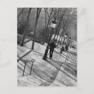 Carte Postale Europe, France, Paris, Montmartre: Morning on