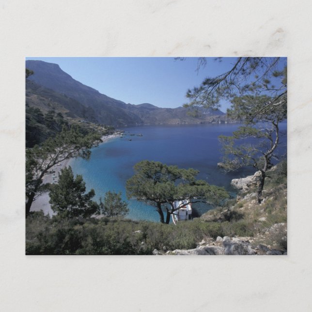 Carte Postale Europe, Grèce, Karpathos, Dodécanèse ; Apella (Devant)