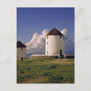 Carte Postale Europe, Grèce, Mykonos. Lavé blanc